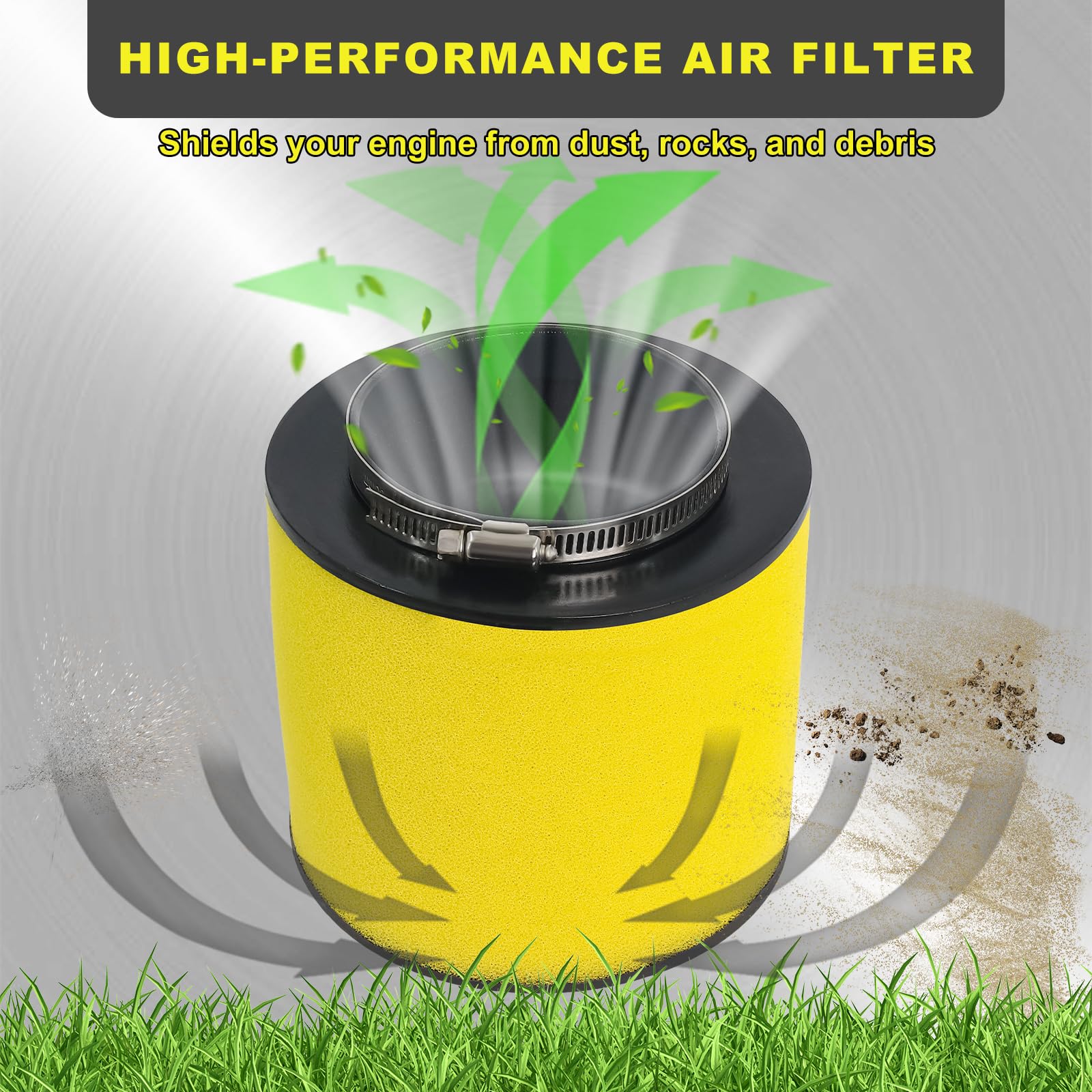 Amazon.com: 17254-HPO-A00 Air Filter Compatible with Honda